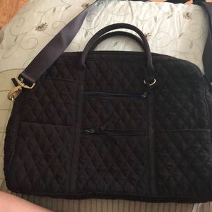 Brown Vera Bradley Laptop bag